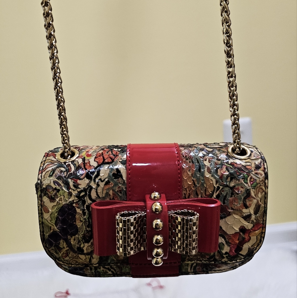 Authentic Christian Louboutin Snakeskin Sweet Charity - Picture 13 of 17